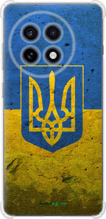 Силикон с усиленными углами чехол Флаг и герб Украины 2 для OnePlus Ace 5 - 378sp-4087 изображение 
