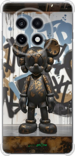 Силикон с усиленными углами чехол Bronze kaws v2 для OnePlus Ace 5 - 6098sp-4087 изображение 
