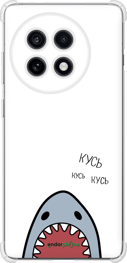 Силикон с усиленными углами чехол Акула для OnePlus Ace 5 - 4870sp-4087 изображение 
