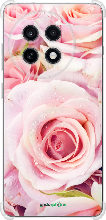 Силикон с усиленными углами чехол Розы для OnePlus Ace 5 - 525sp-4087 изображение 