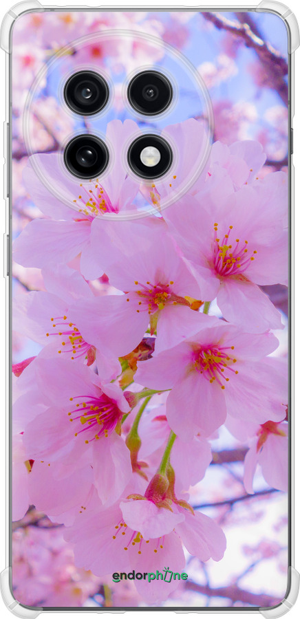Силикон с усиленными углами чехол Сакура для OnePlus Ace 5 - 6029sp-4087 изображение 