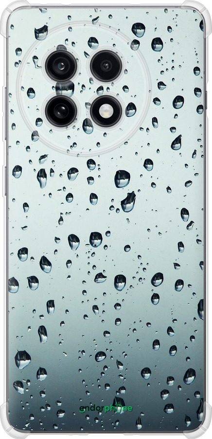 Силикон с усиленными углами чехол Стекло в каплях для OnePlus Ace 5 - 848sp-4087 изображение 
