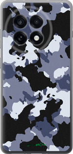 Силиконовый чехол Камуфляж v4 для OnePlus Ace 5 Pro - 1182u-3934 изображение 