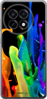 Силиконовый чехол брызги краски для OnePlus 13R 5G - 3957u-3922 изображение 