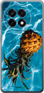 Силиконовый чехол Ананас на воде для OnePlus 13R 5G - 4384u-3922 изображение 