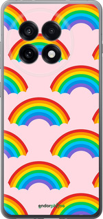 Силиконовый чехол Rainbows для OnePlus Ace 5 Pro - 4478u-3934 изображение 