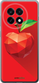 Силиконовый чехол Яблоко для OnePlus Ace 5 - 4696u-4087 изображение 