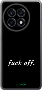 Силиконовый чехол Fuck off для OnePlus Ace 5 - 4731u-4087 изображение 