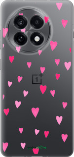 Силиконовый чехол Сердечки 2 для OnePlus Ace 5 - 4763u-4087 изображение 