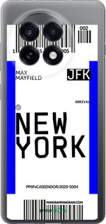 Силиконовый чехол New York для OnePlus Ace 5 Pro - 4861u-3934 изображение 