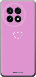 Силиконовый чехол Сердце 2 для OnePlus 13R 5G - 4863u-3922 изображение 