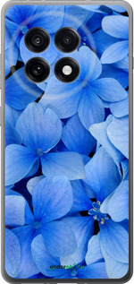 Силиконовый чехол Синие цветы для OnePlus 13R 5G - 526u-3922 изображение 