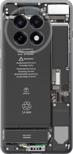 Силиконовый чехол Детали смартфона для OnePlus Ace 5 Pro - 5487u-3934 изображение 