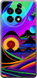 Силиконовый чехол Абстракция v3 для OnePlus Ace 5 Pro - 5620u-3934 изображение 