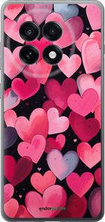 Силиконовый чехол Сердечки 4 для OnePlus 13R 5G - 5662u-3922 изображение 