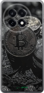 Силиконовый чехол Black Bitcoin для OnePlus 13R 5G - 6090u-3922 изображение 
