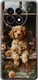 Силиконовый чехол Щенок cocker spaniel для OnePlus 13R 5G - 6136u-3922 изображение 