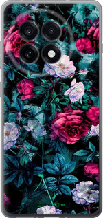 Силиконовый чехол Сад и розы для OnePlus Ace 5 Pro - 6483u-3934 изображение 