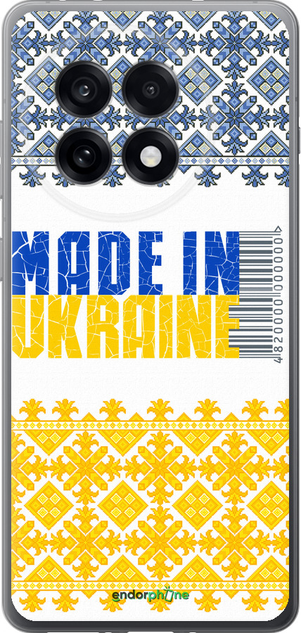 Силиконовый чехол Made in Ukraine для OnePlus Ace 5 Pro - 1146u-3934 изображение 