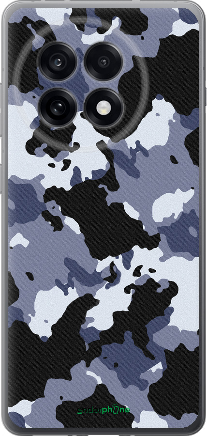 Силиконовый чехол Камуфляж v4 для OnePlus Ace 5 Pro - 1182u-3934 изображение 