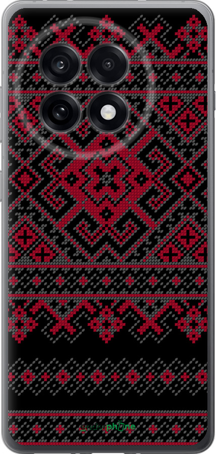 Силиконовый чехол Вышиванка 52 для OnePlus 13R 5G - 1763u-3922 изображение 