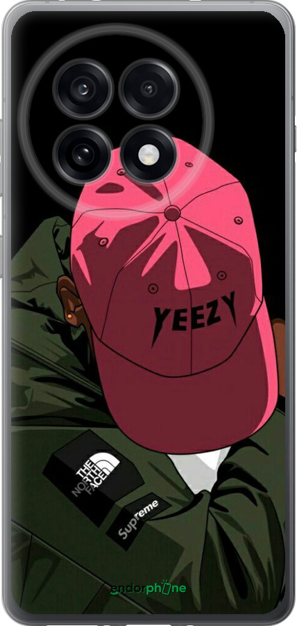 Силиконовый чехол logo de yeezy для OnePlus 13R 5G - 3995u-3922 изображение 