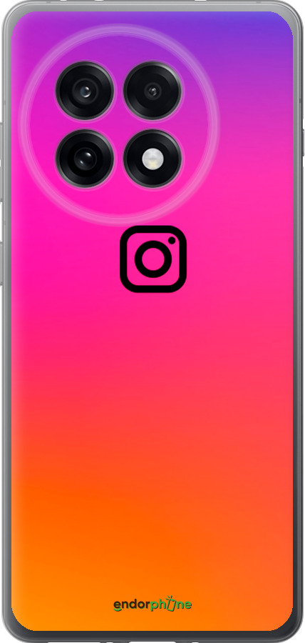 Силиконовый чехол Instagram для OnePlus 13R 5G - 4273u-3922 изображение 