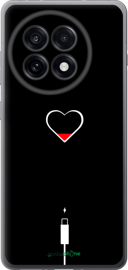 Силиконовый чехол Подзарядка сердца для OnePlus 13R 5G - 4274u-3922 изображение 