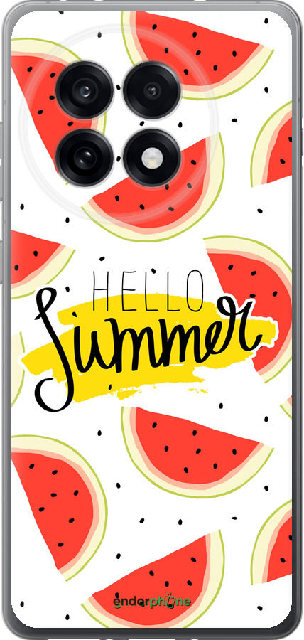 Силиконовый чехол Hello Summer для OnePlus Ace 5 - 4356u-4087 изображение 