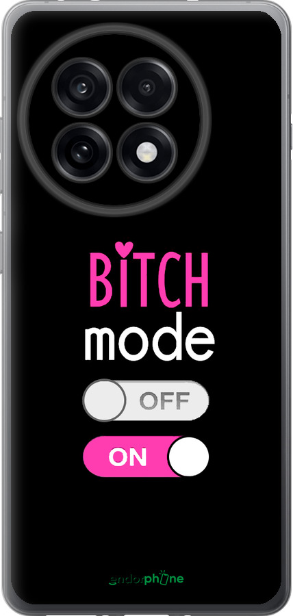 Силиконовый чехол Bitch mode для OnePlus Ace 5 Pro - 4548u-3934 изображение 