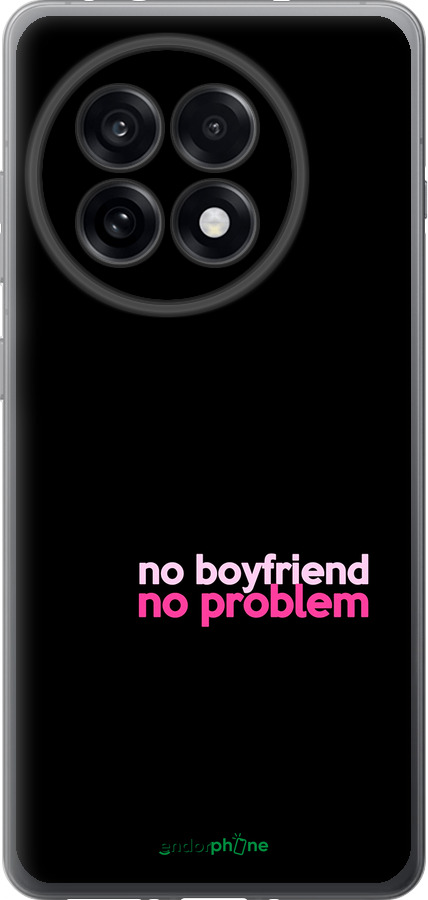 Силиконовый чехол no boyfriend no problem для OnePlus Ace 5 Pro - 4549u-3934 изображение 