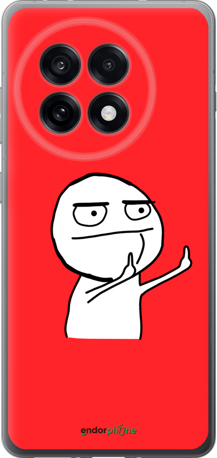 Силиконовый чехол Мем для OnePlus Ace 5 - 4578u-4087 изображение 