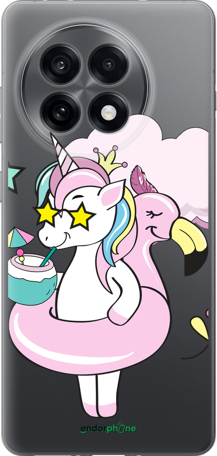 Силиконовый чехол Crown Unicorn для OnePlus 13R 5G - 4660u-3922 изображение 