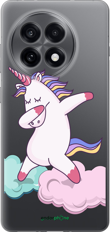 Силіконовий чехол Єдиноріг для OnePlus Ace 5 - 4702u-4087 изображение 