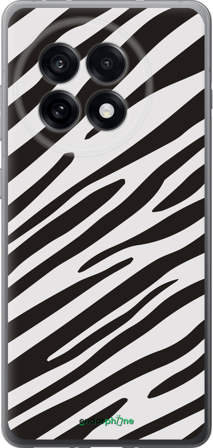 Силиконовый чехол Классическая зебра для OnePlus Ace 5 Pro - 4874u-3934 изображение 