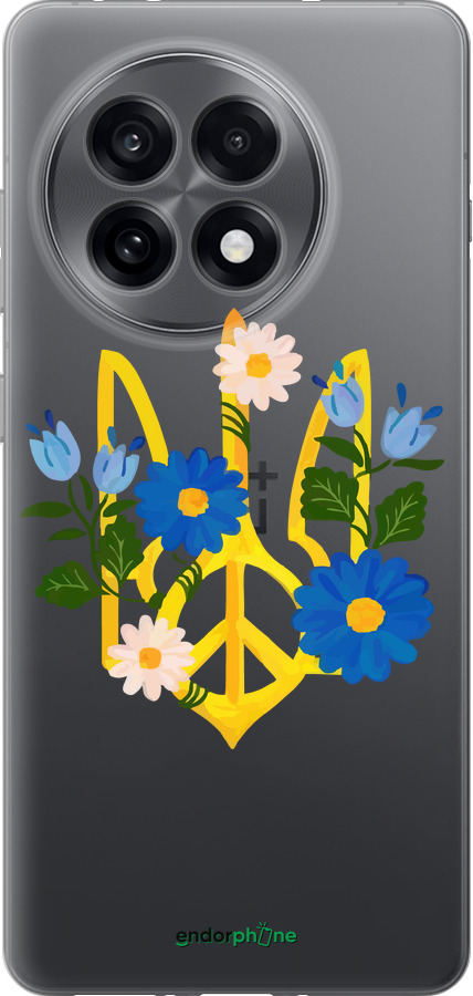 Силіконовий чехол Герб v3 для OnePlus Ace 5 - 5265u-4087 изображение 