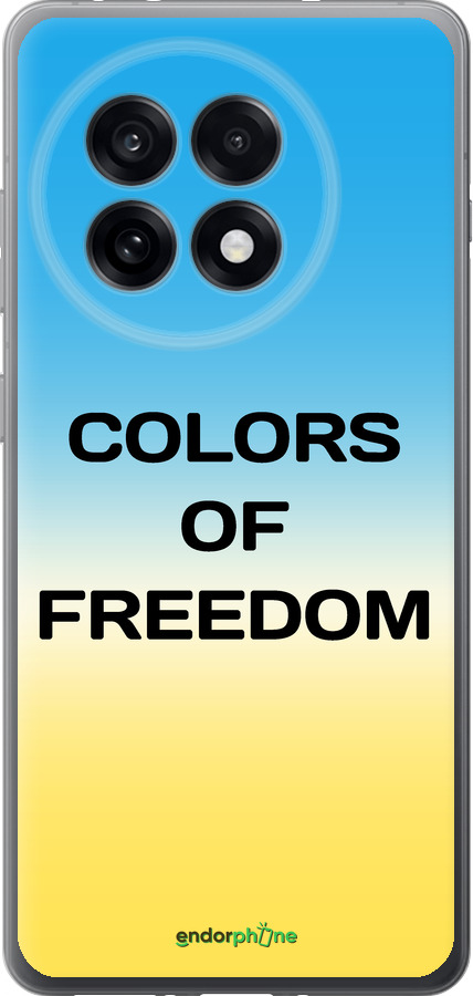Силиконовый чехол Colors of Freedom для OnePlus Ace 5 Pro - 5453u-3934 изображение 