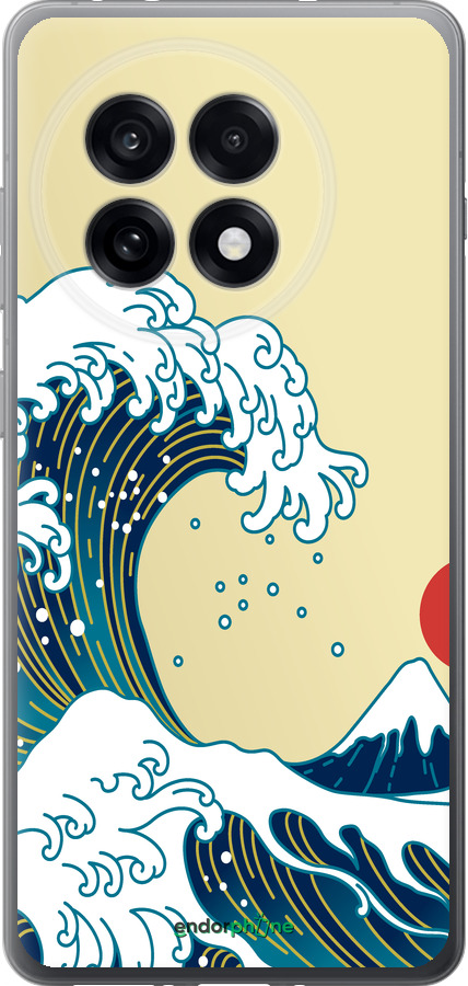 Силіконовий чехол Японські хвилі для OnePlus Ace 5 Pro - 5533u-3934 изображение 