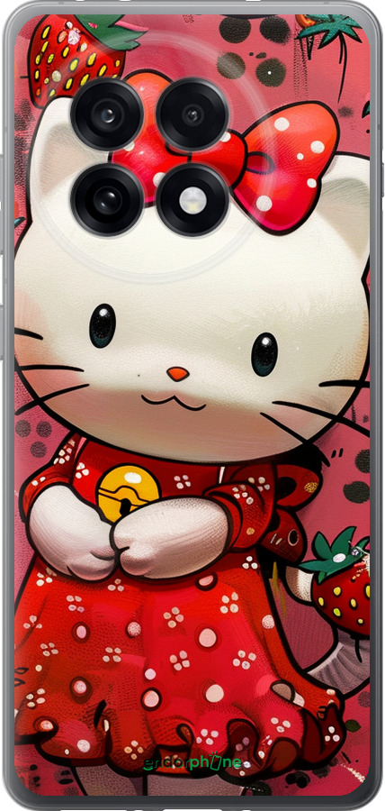 Силіконовий чехол hello kitty1 для OnePlus Ace 5 Pro - 6036u-3934 изображение 