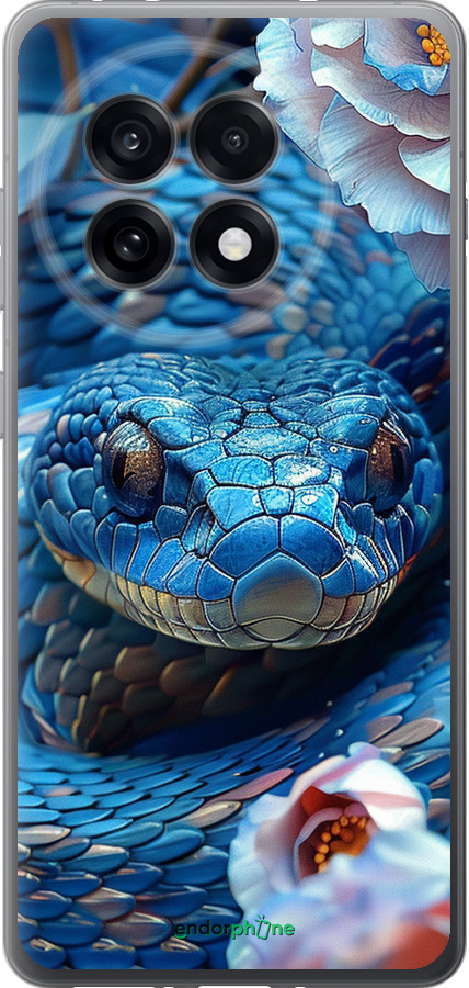 Силиконовый чехол Blue Snake для OnePlus Ace 5 Pro - 6079u-3934 изображение 