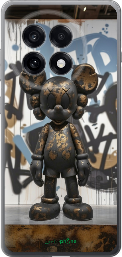 Силіконовий чехол Bronze kaws v2 для OnePlus 13R 5G - 6098u-3922 изображение 