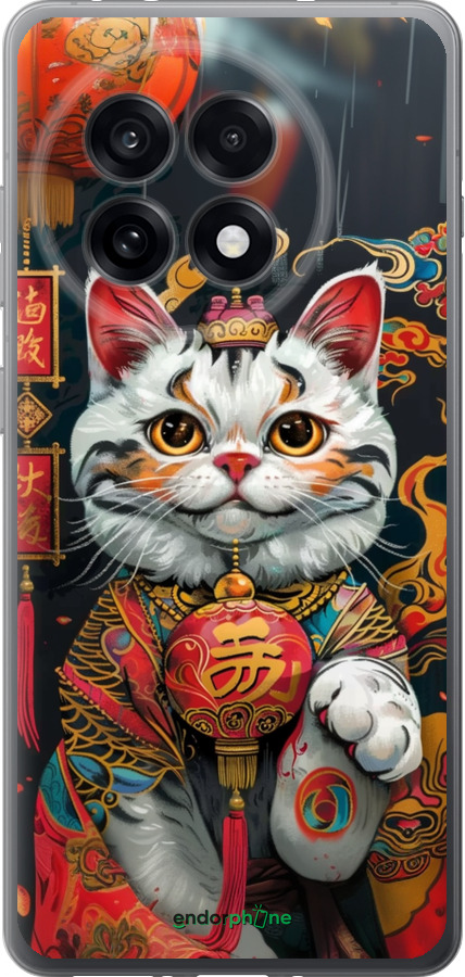 Силіконовий чехол China Cat v2 для OnePlus Ace 5 Pro - 6135u-3934 изображение 