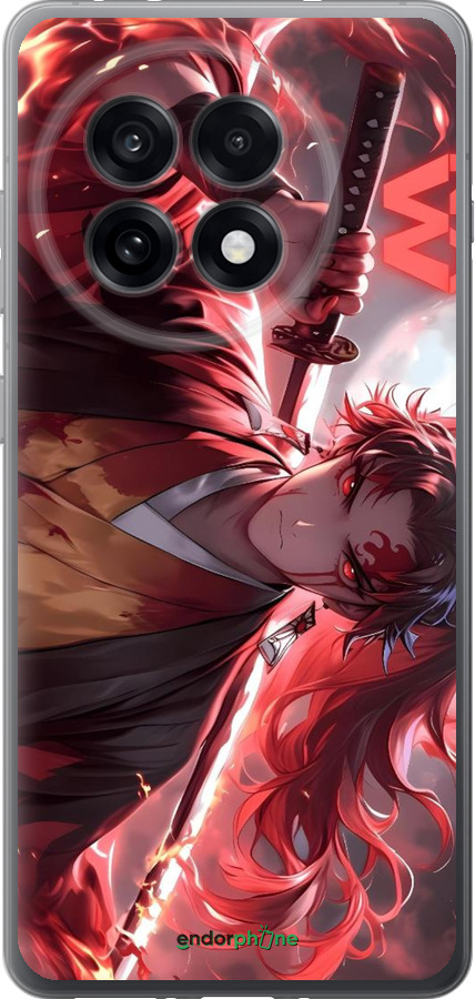 Силіконовий чехол Аниме воин для OnePlus Ace 5 Pro - 6281u-3934 изображение 