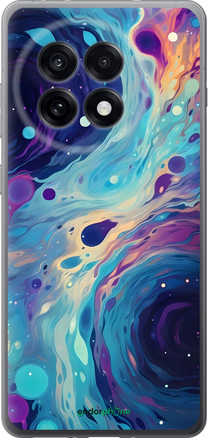 Силиконовый чехол Арт акварель для OnePlus Ace 5 - 6329u-4087 изображение 