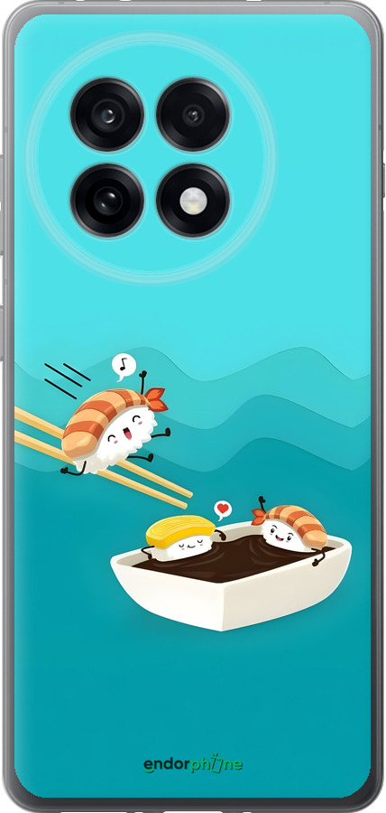 Силиконовый чехол Суши для OnePlus Ace 5 Pro - 6354u-3934 изображение 
