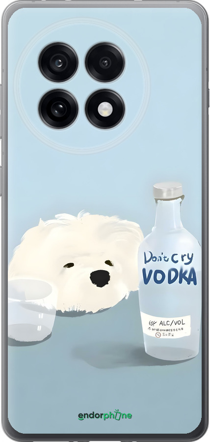 Силиконовый чехол Пес водка для OnePlus 13R 5G - 6368u-3922 изображение 