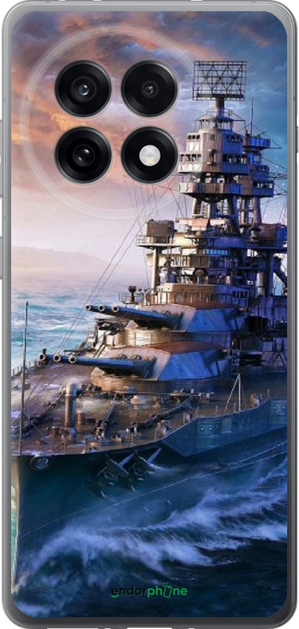 Силіконовий чехол Військовий корабель, world of tanks, wargaming для OnePlus Ace 5 Pro - 6461u-3934 изображение 