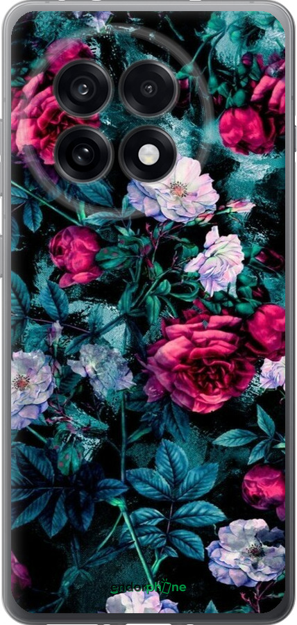 Силиконовый чехол Сад и розы для OnePlus Ace 5 Pro - 6483u-3934 изображение 