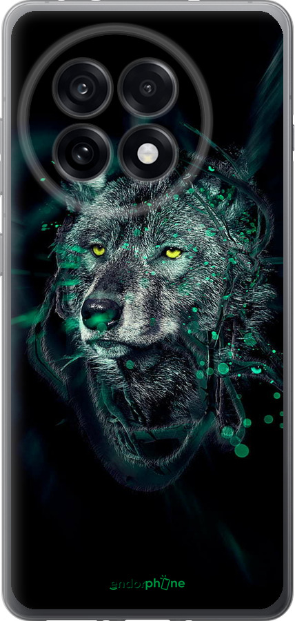 Силиконовый чехол Wolf для OnePlus Ace 5 Pro - 6610u-3934 изображение 