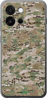 Силиконовый чехол Камуфляж v5 для OnePlus 13T 5G / 13S 5G - 1201u-4026 изображение 